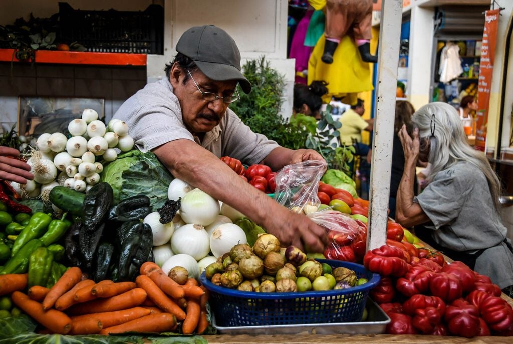 Things to Do in Oaxaca Explore the Markets Vendor