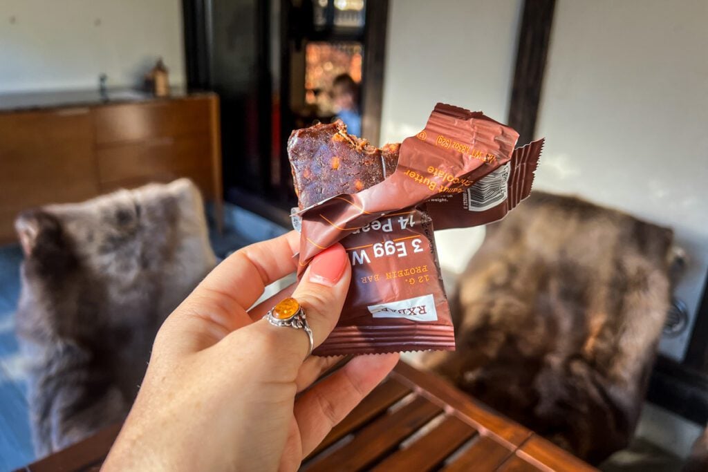 Healthy snack RXBar