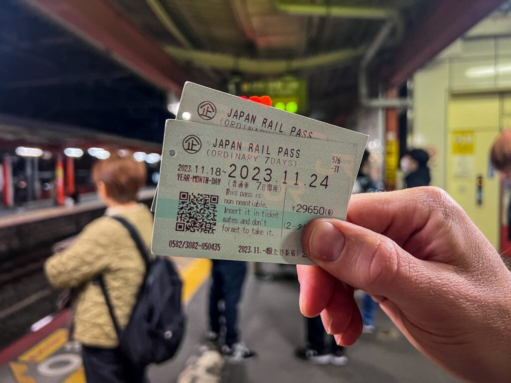 Japan Rail Pass Cards JR Pass