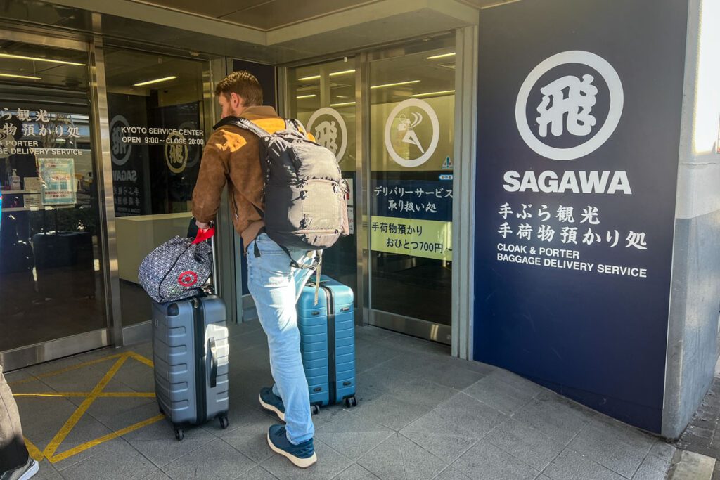 Japan luggage transfer service
