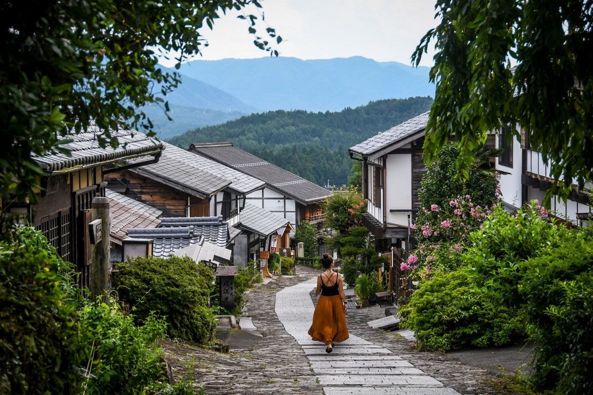 Nakasendo Trail Magome Japan