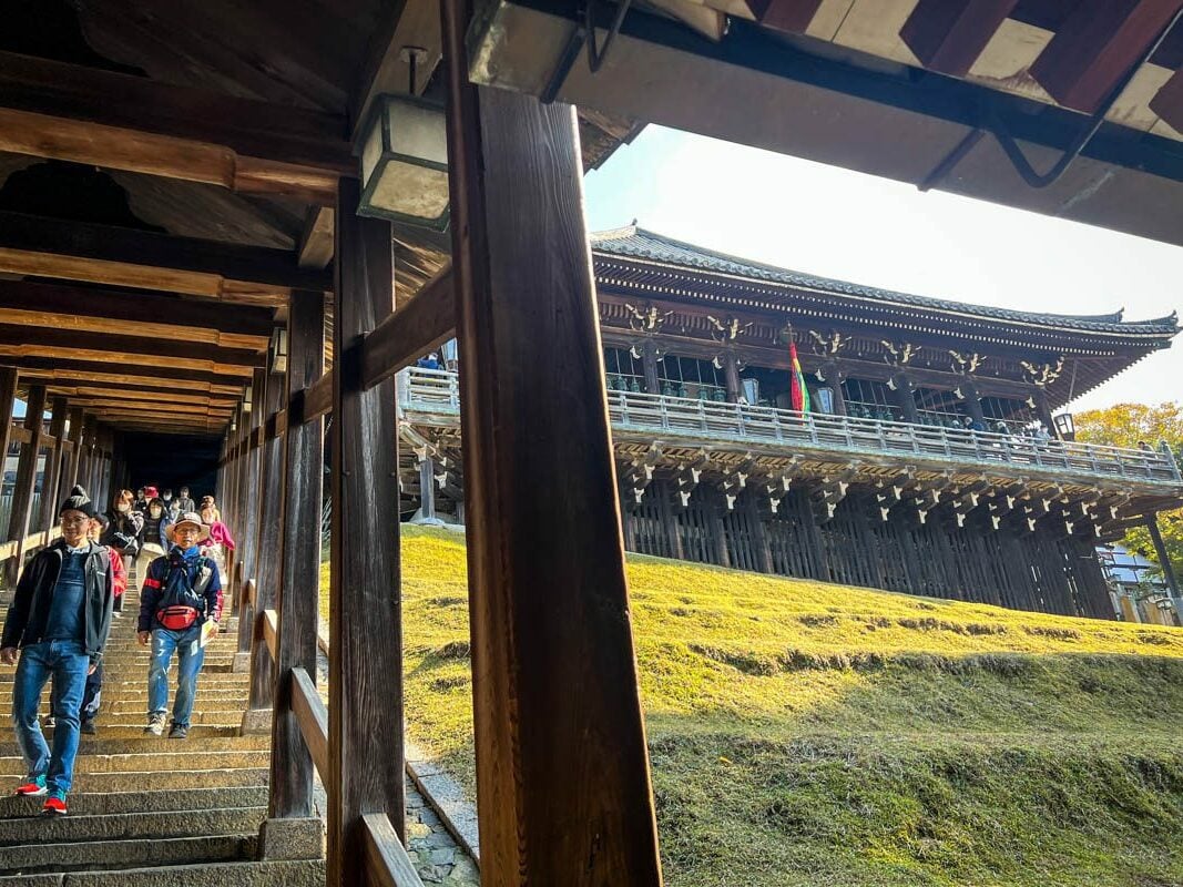 Todaiji Nigatsudo Temple (February Hall) Nara Japan