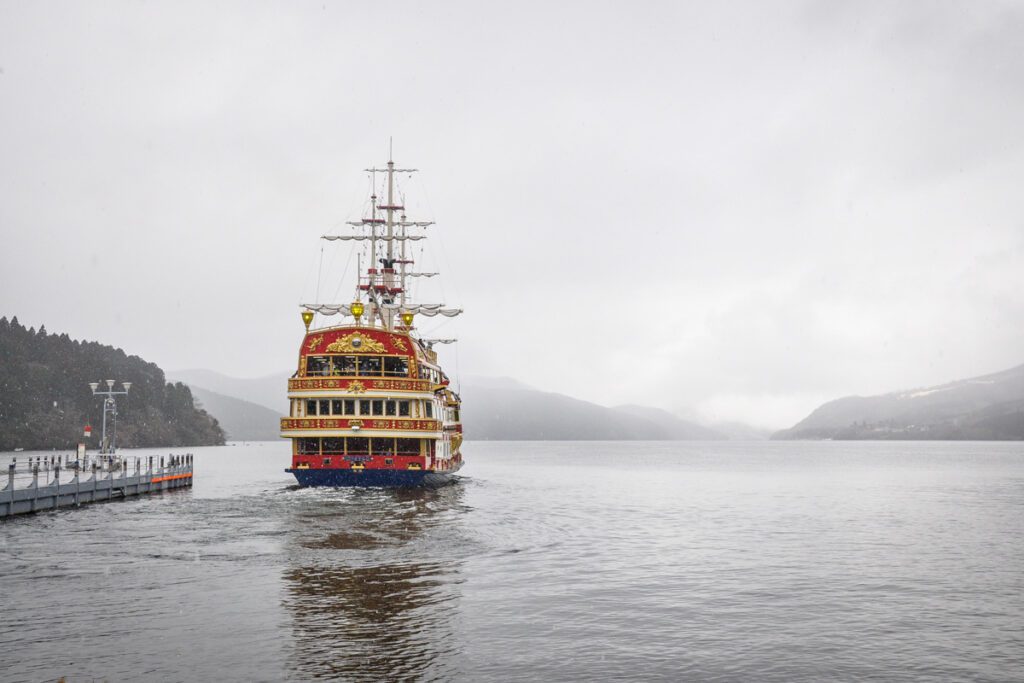 Lake Ashi pirate ship Hakone Free Pass