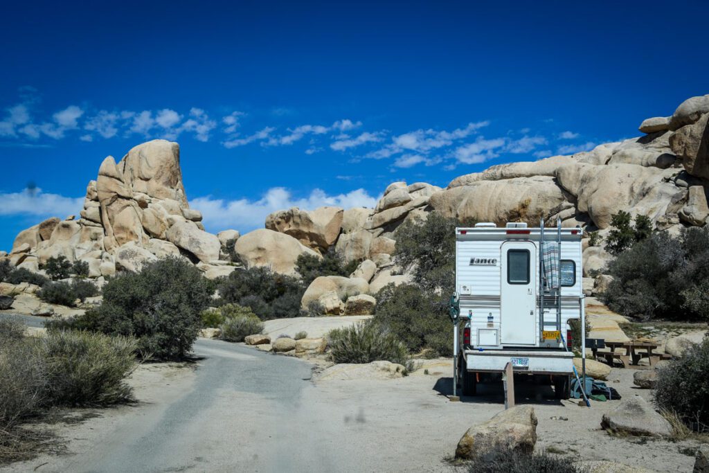 Campervan Joshua Tree National Park