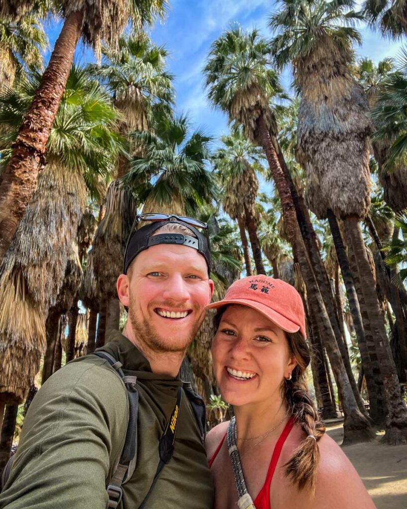 Indian Canyons Palm Canyon hike Palm Springs