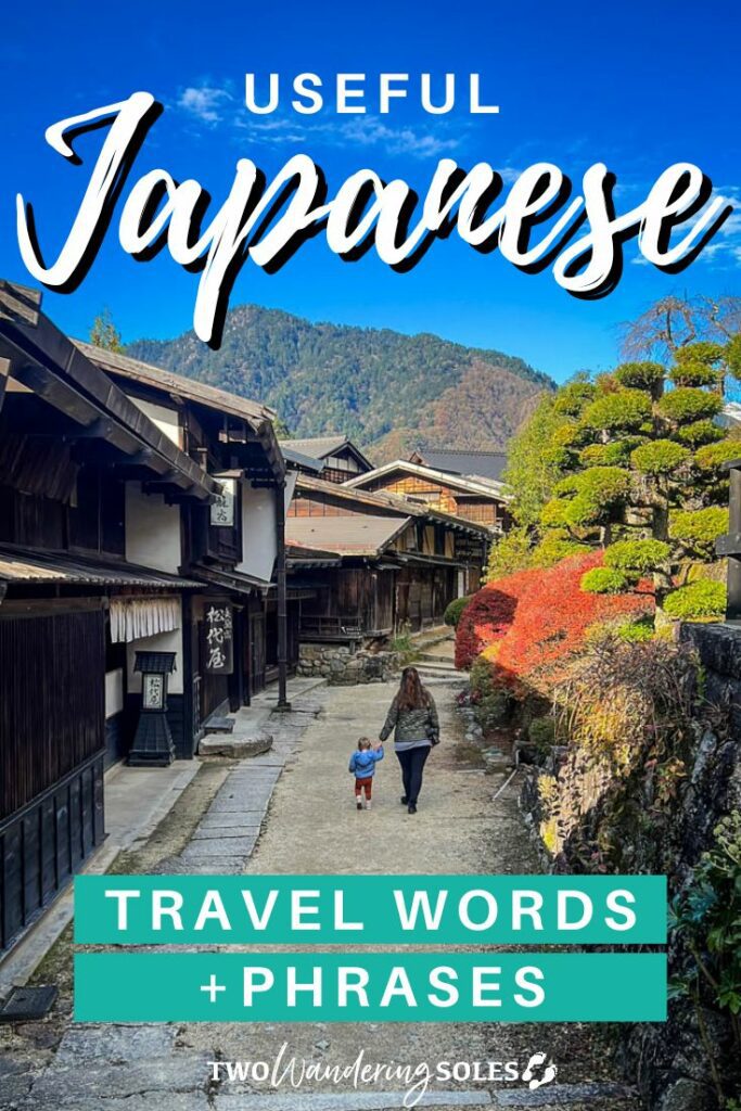 Japanese words and phrases (Pin D)