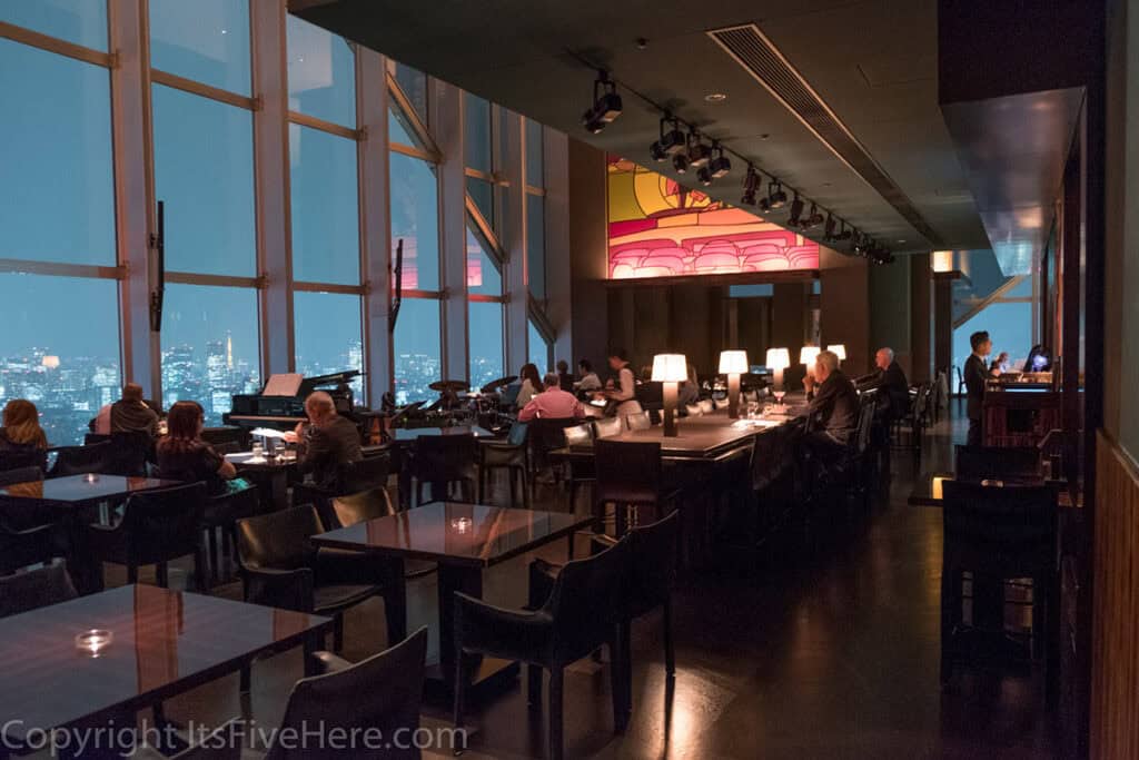 Tokyo Japan Park Hyatt New York Bar cocktail