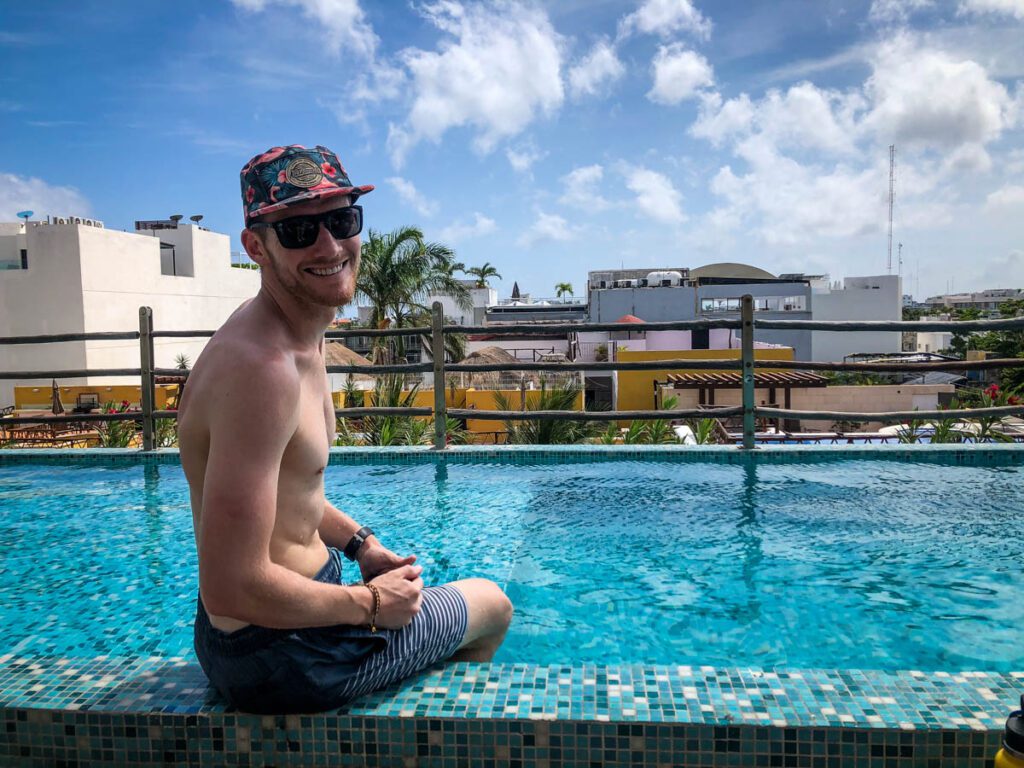 Roof Top Pool Playa Del Carmen