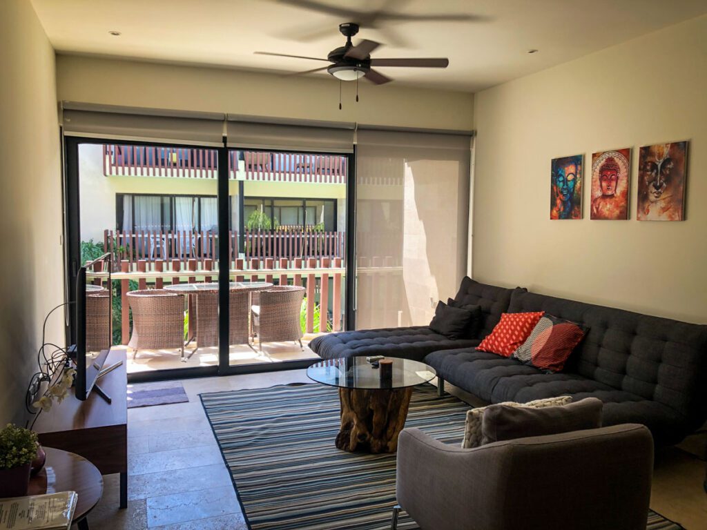 Airbnb living room Mexico