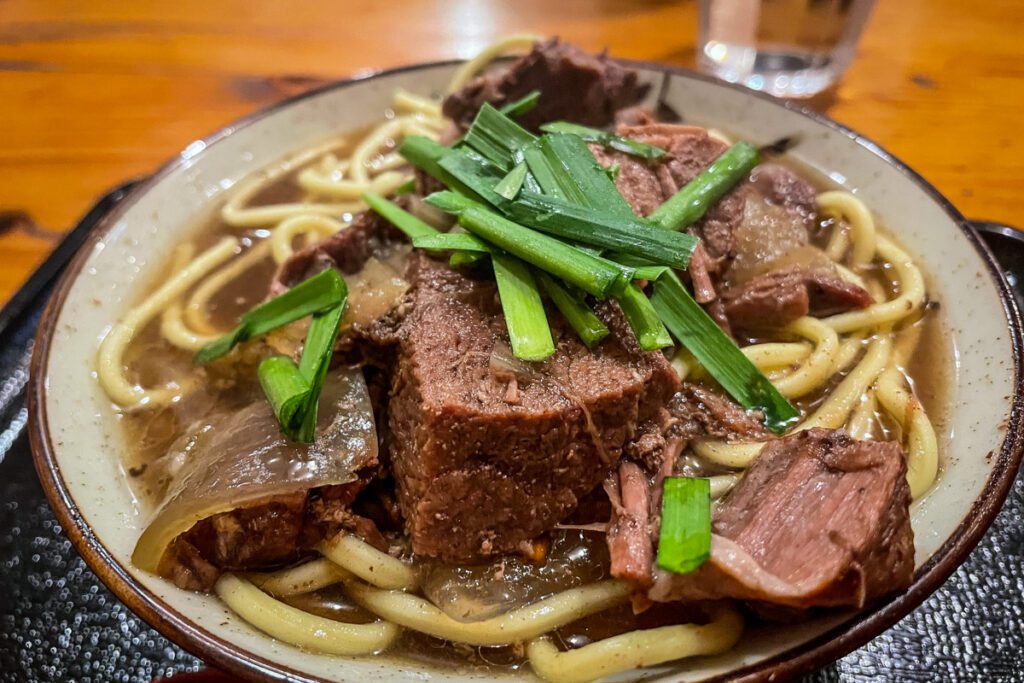 Okinawa Soba, Yaeyama soba, Soki soba(Nagisa Tsuchida)