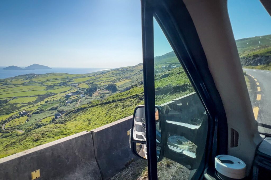 Driving the Ring of Kerry in Ireland