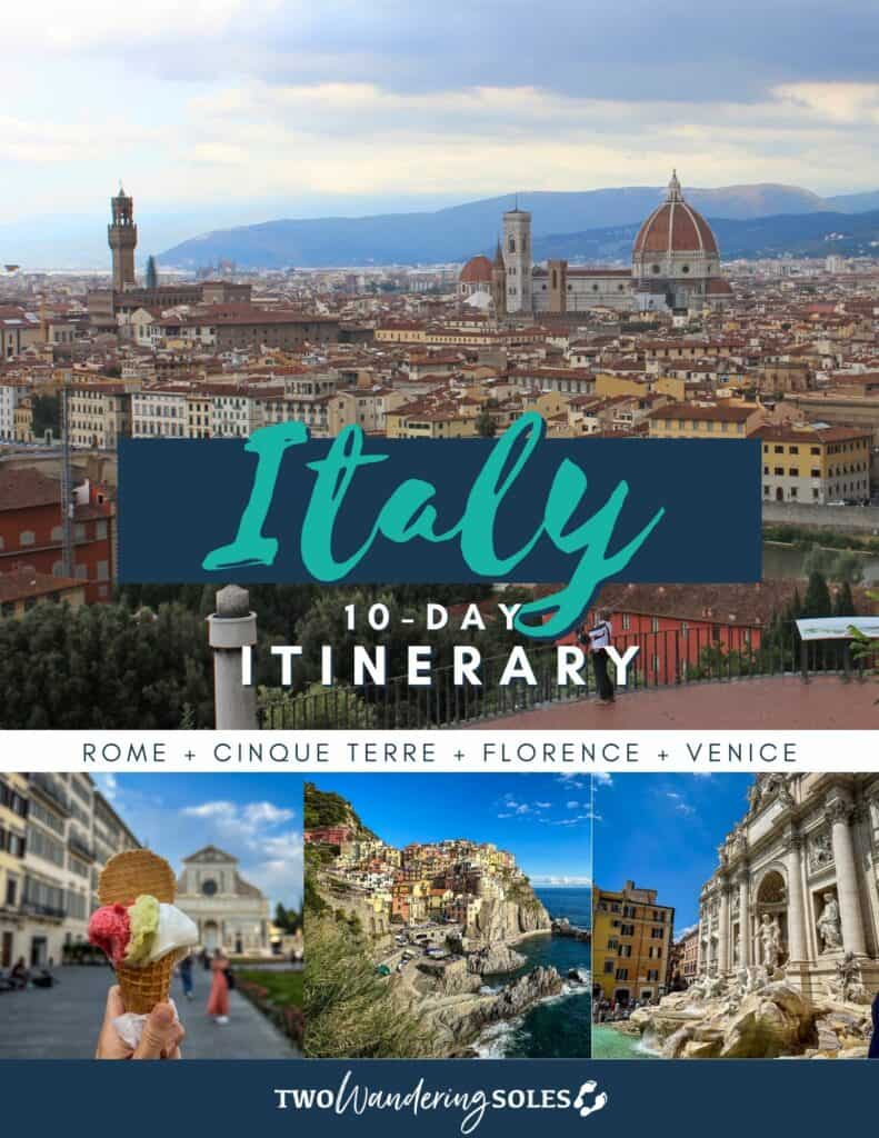 Classic Italy Itinerary Cover