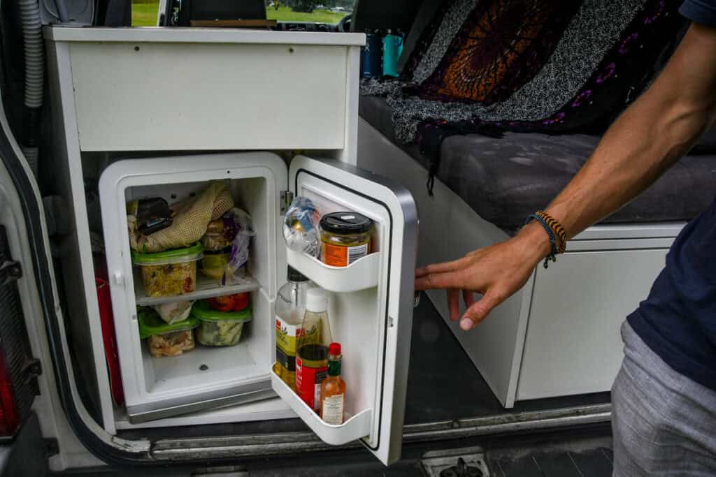 Mad Campers New Zealand Mad2 fridge