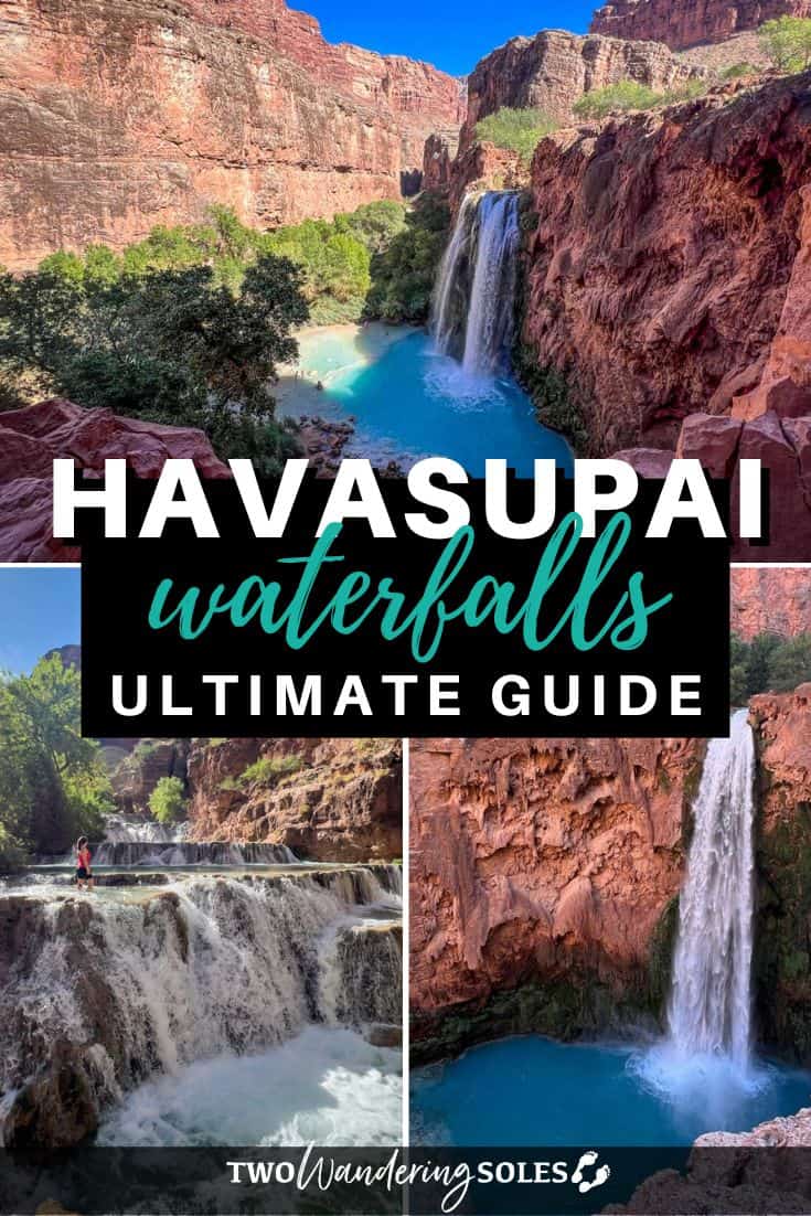 5 Amazing Waterfalls of Havasupai - Havasupai Waterfalls Pin D 