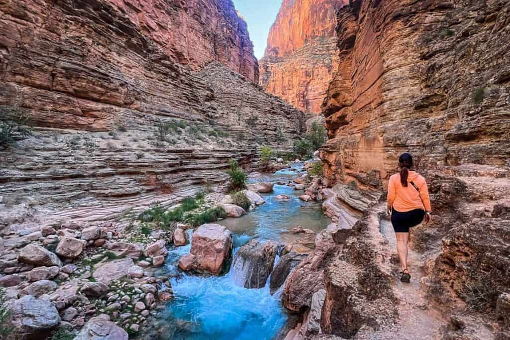 Havasu Falls The Confluence Hike Havasupai Arizona