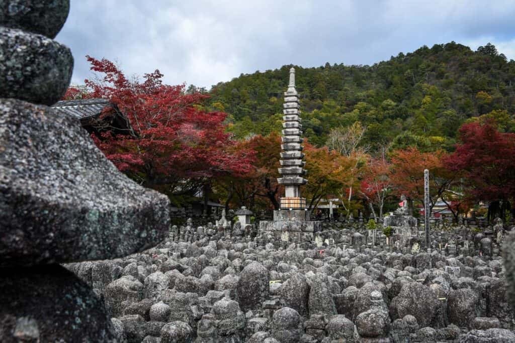 Adashino Nenbutsuji Temple Kyoto Japan