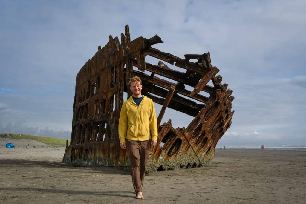 Fort Stevens State Park Peter Iredale Shipwreck Oregon Coast