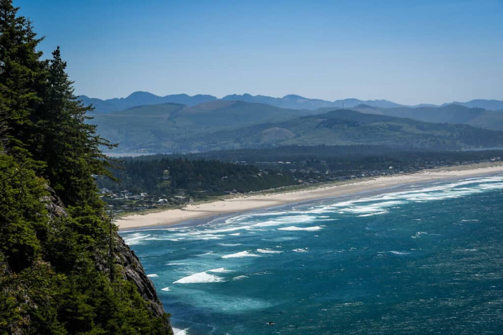 Manzanita Bay Overlook Oregon Coast