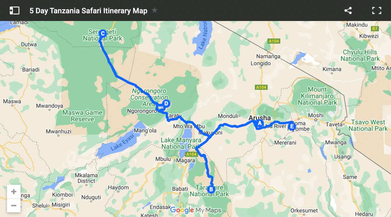 Ultimate 5 Day Tanzania Safari Itinerary (+ bonus options!) Two