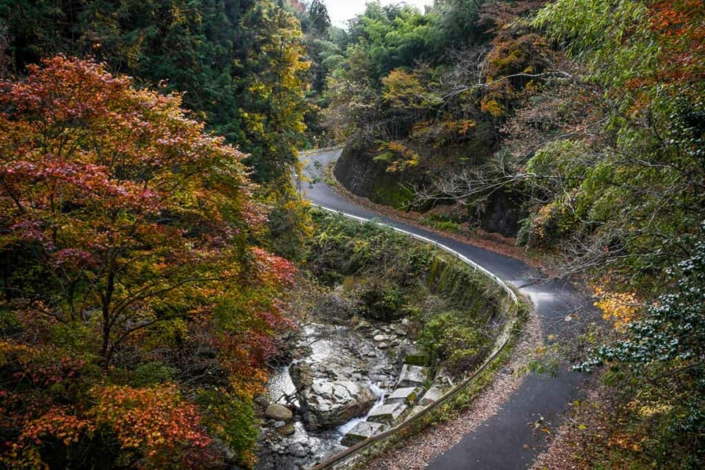 Nakasendo Trail Japan road