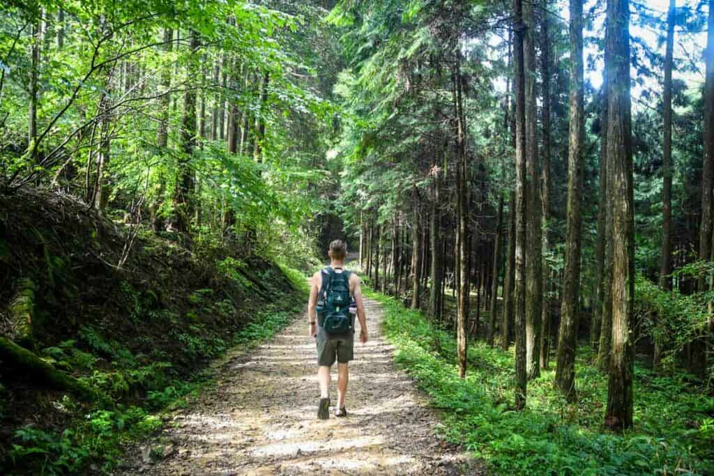 Nakasendo Trail Japan summer