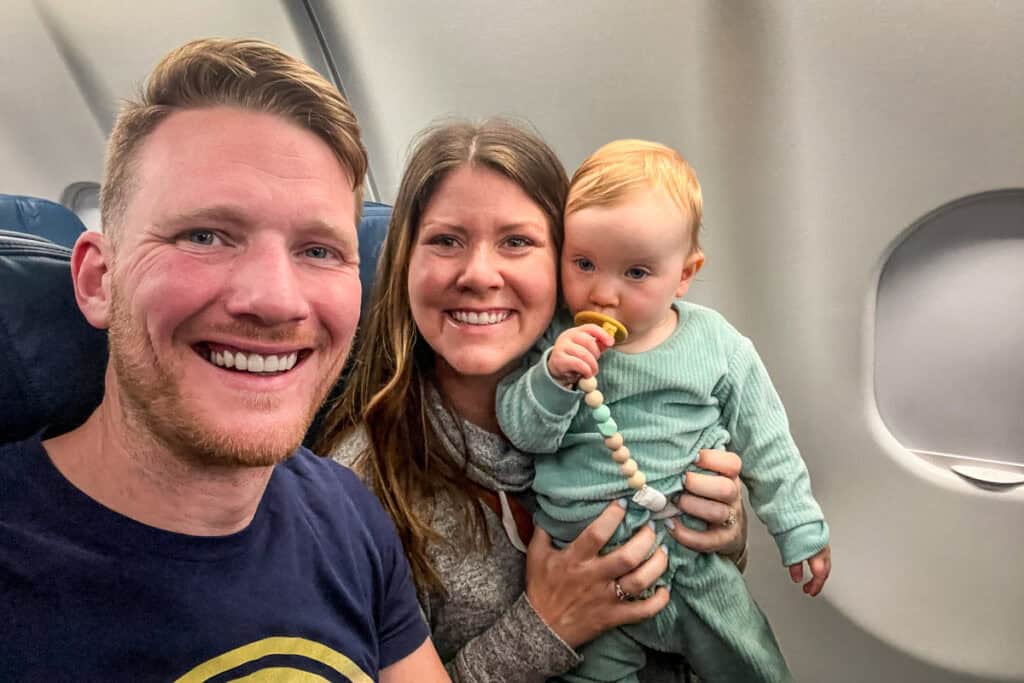 Flying with baby