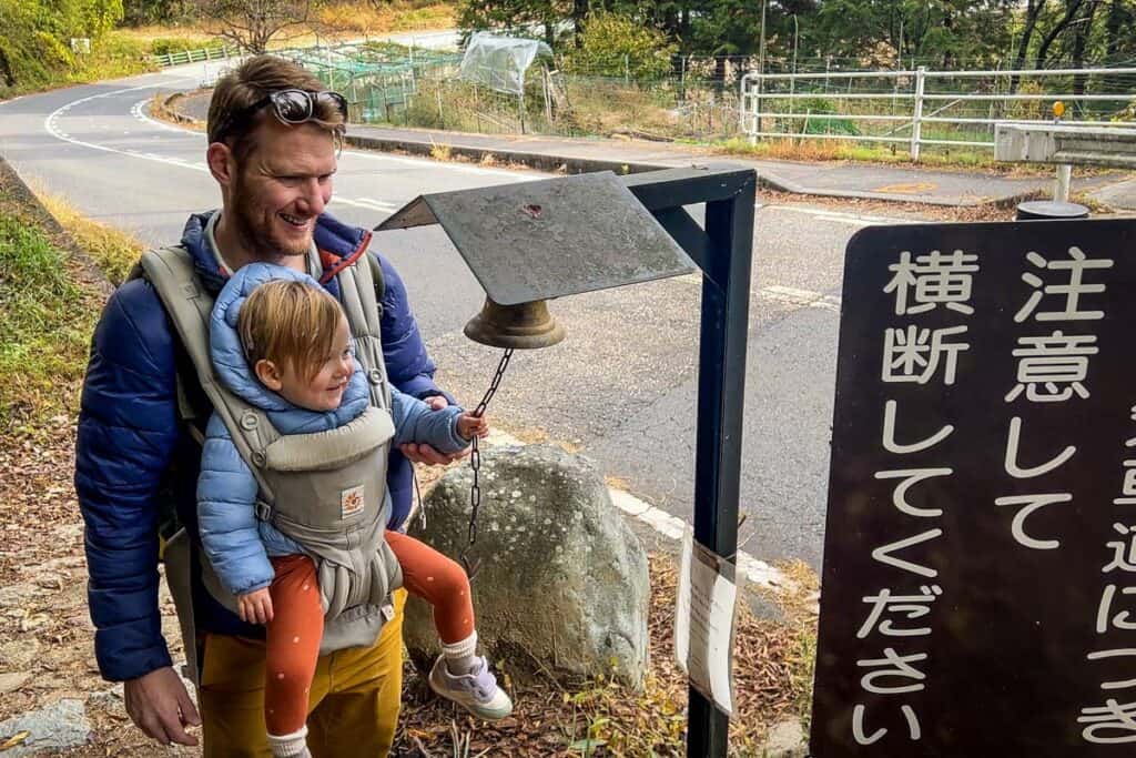 Nakasendo Trail Japan bear bell