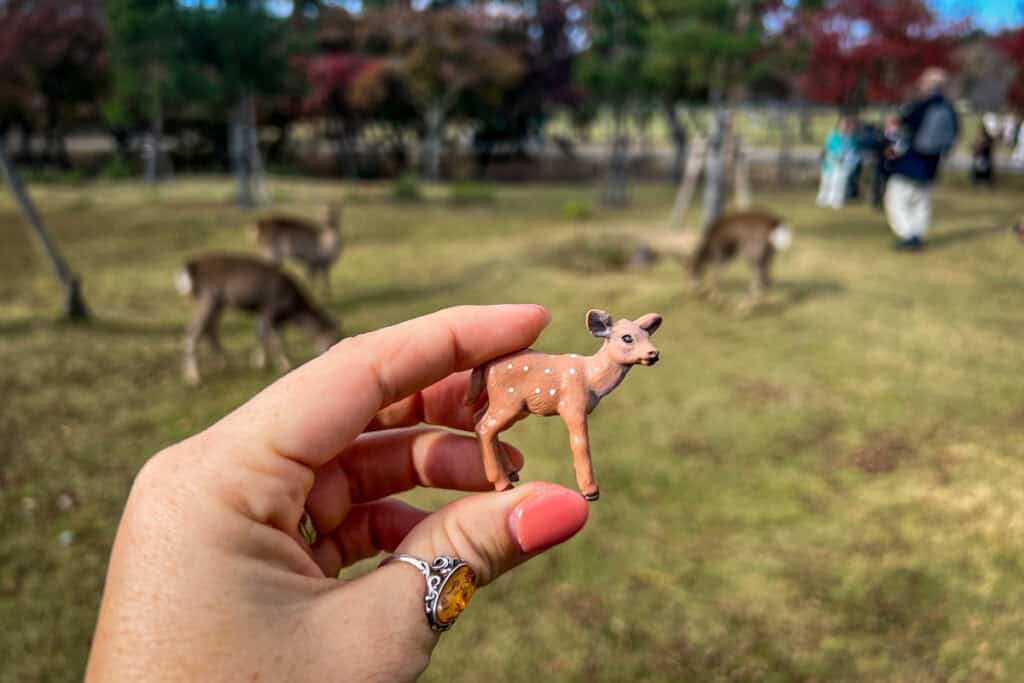 Nara deer mini toy Japan