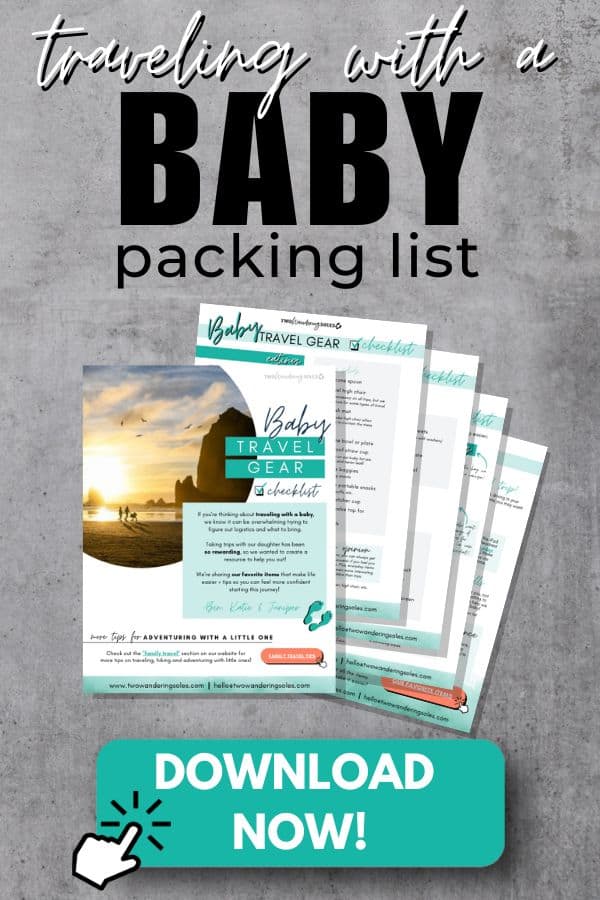 Baby Packing List Mobile banner