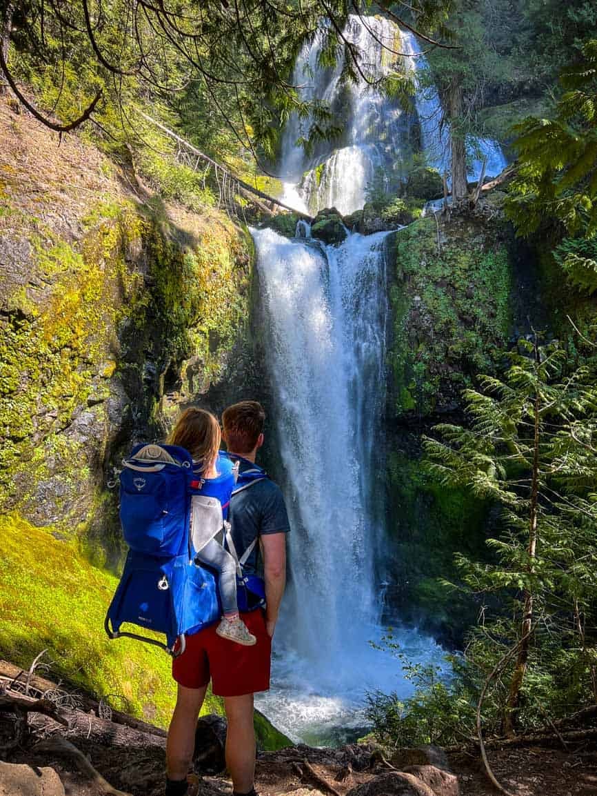 Falls Creek Falls in Washington