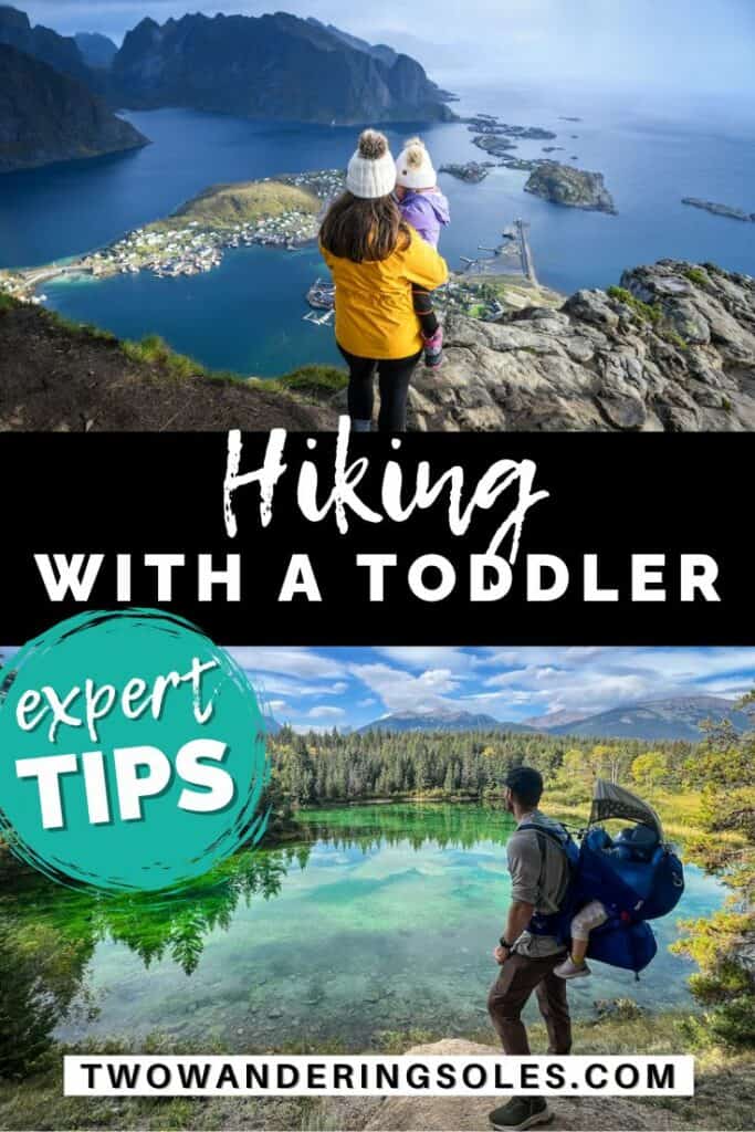 Hiking with a toddler tips (Pin E)