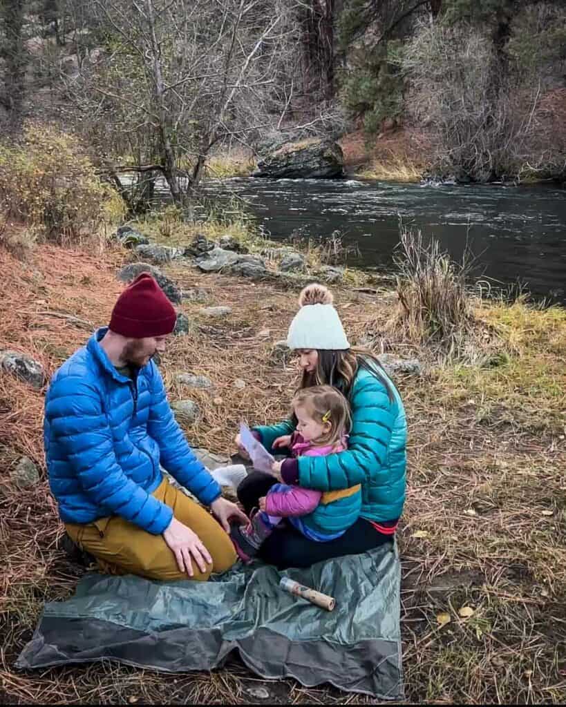 Pocket tarp hiking with a toddler packing list