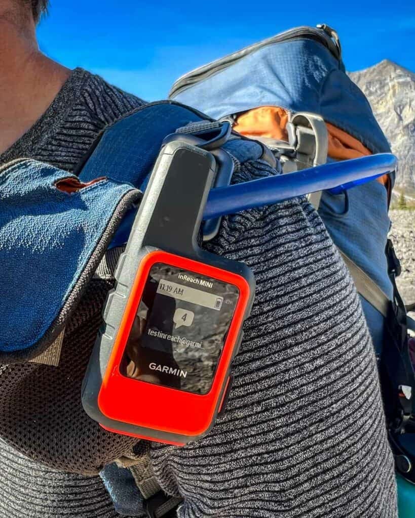 SOS device hiking
