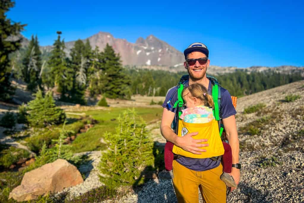 Trail Magik hiking carrier toddler