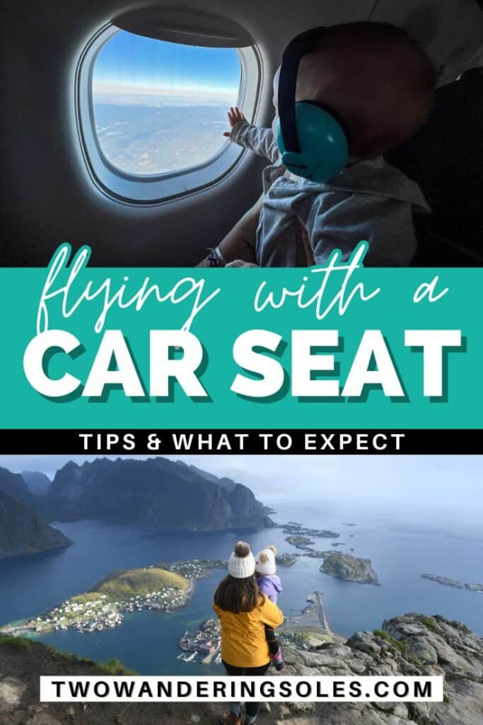 Flying with a car seat (Pin A)