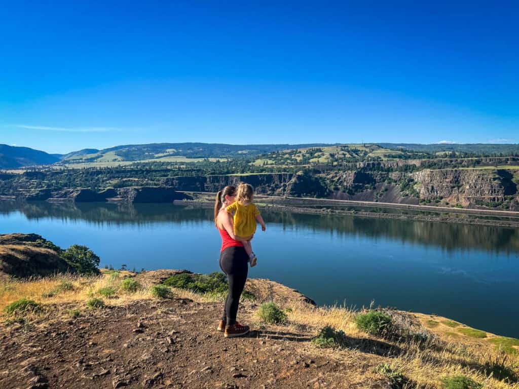 Hiking with a toddler