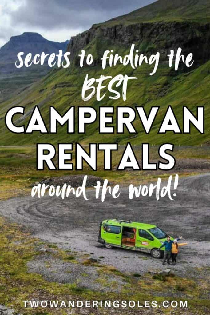 Campervan Rental tips | Two Wandering Soles