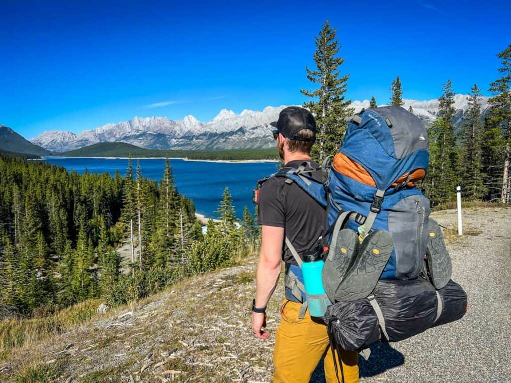 Backpacking Kananaskis Alberta Canada