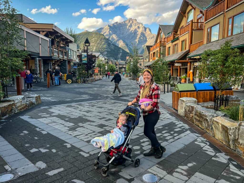 Downtown Banff Canada