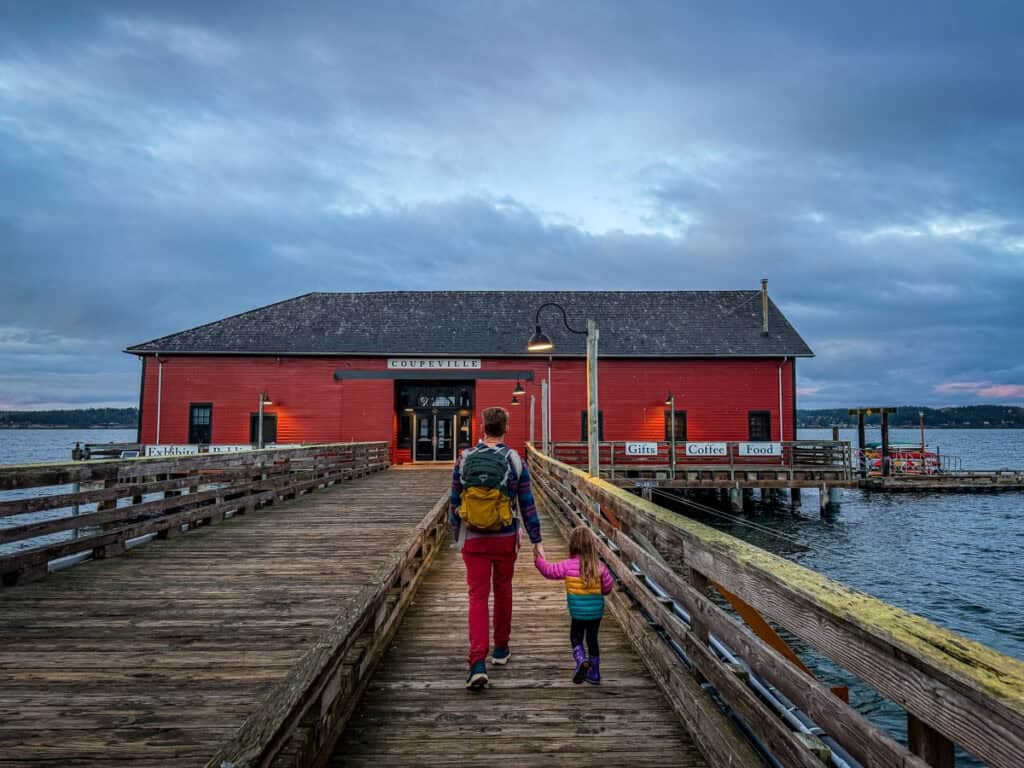 Whidbey Island Washington Coupeville Pier