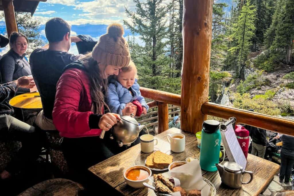 Lake Agnes Teahouse Banff Canada