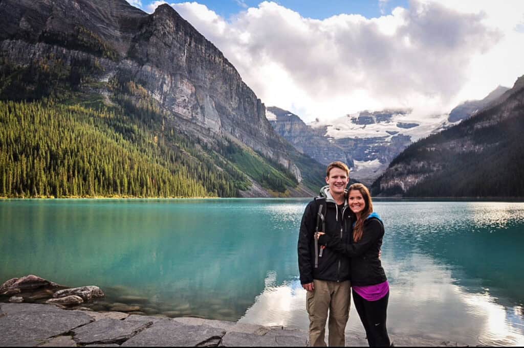 Lake Louise throwback Banff Canada