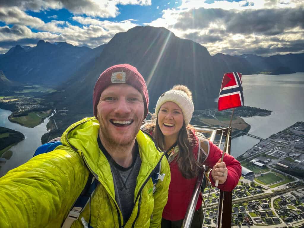 Rampestreken platform viewpoint Norway