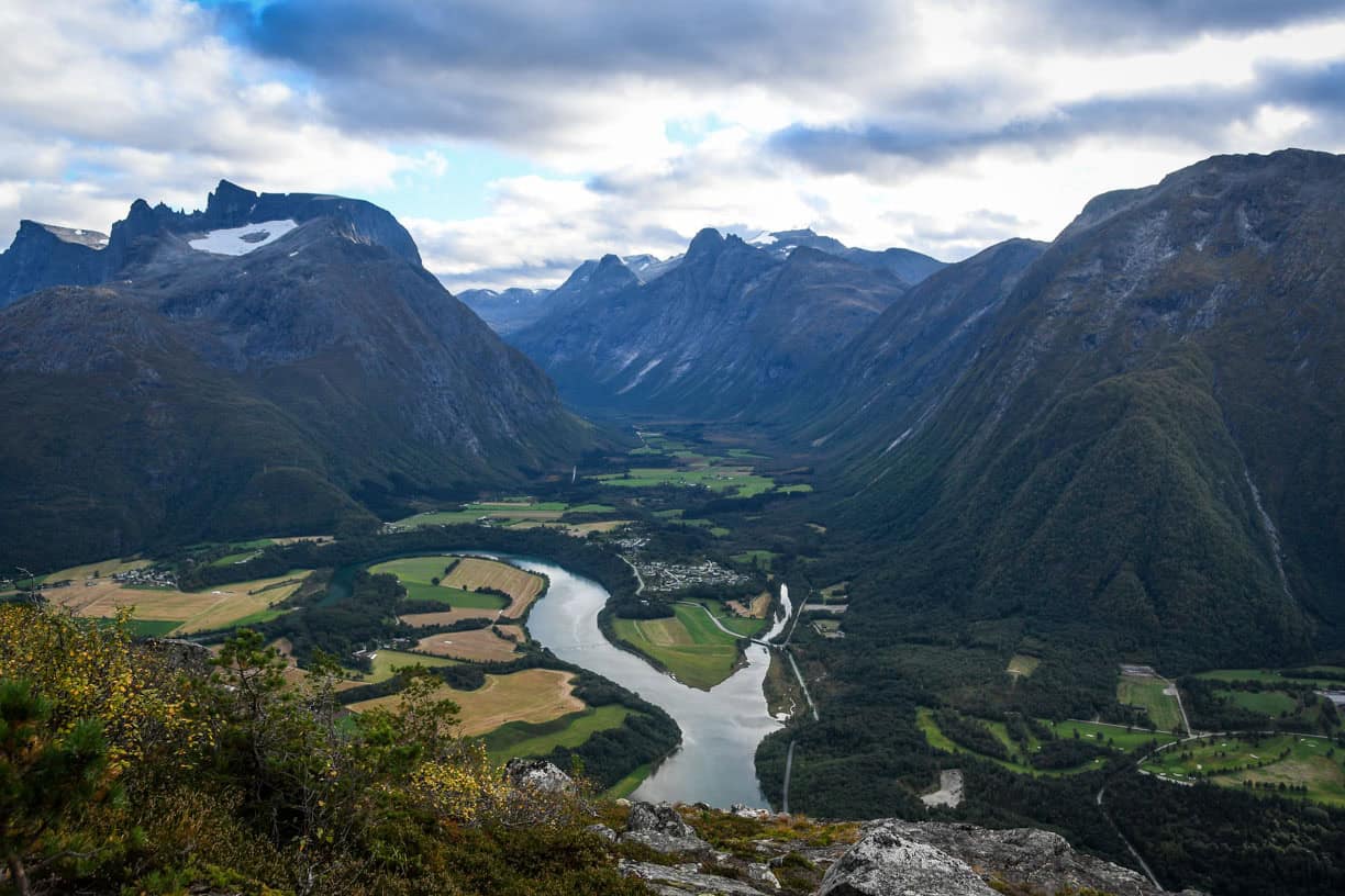 Rampestreken platform viewpoint Norway