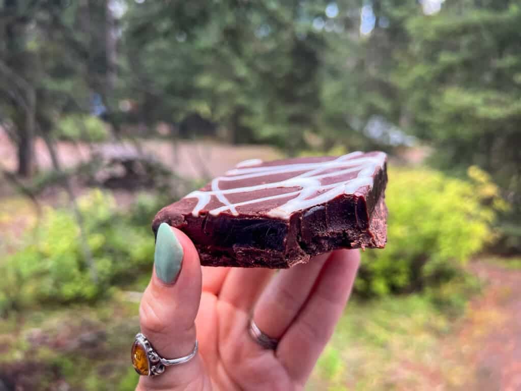 Truffle Bar from the Trailhead Cafe at Lake Louise Banff Canada