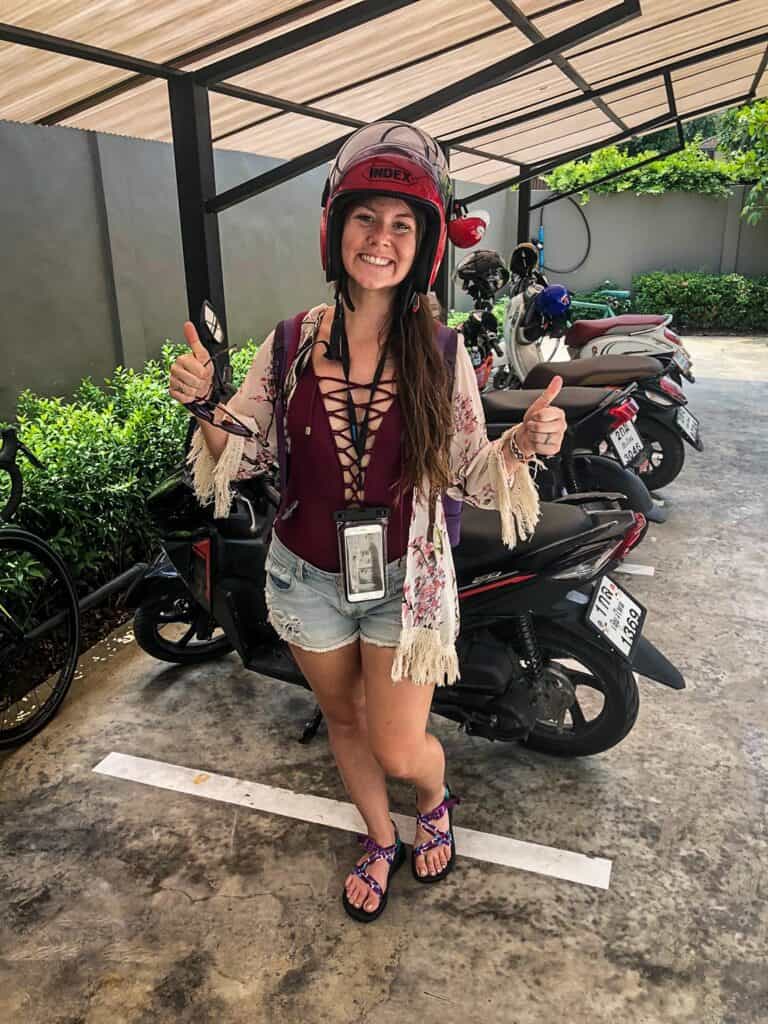 Chiang Mai Thailand motorbike