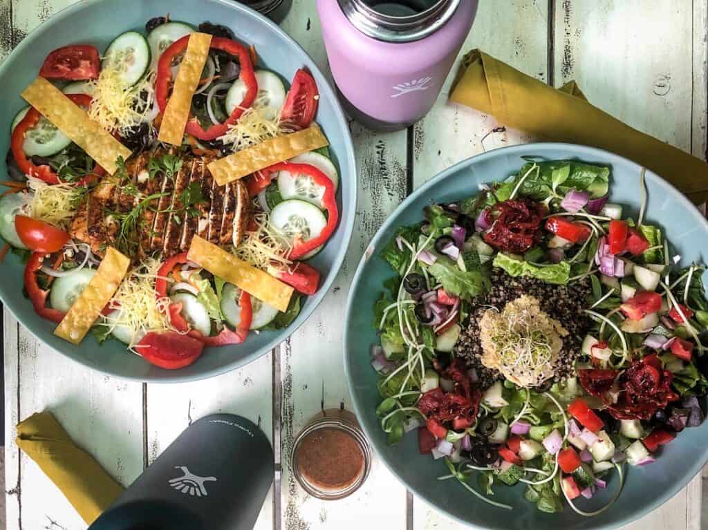 Chiang Mai Thailand salads