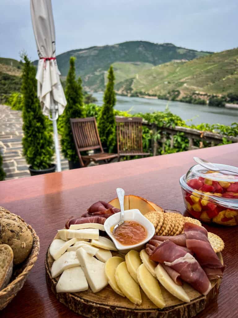 BIstro Terrace at Quinta do Todo Duoro Valley Portugal