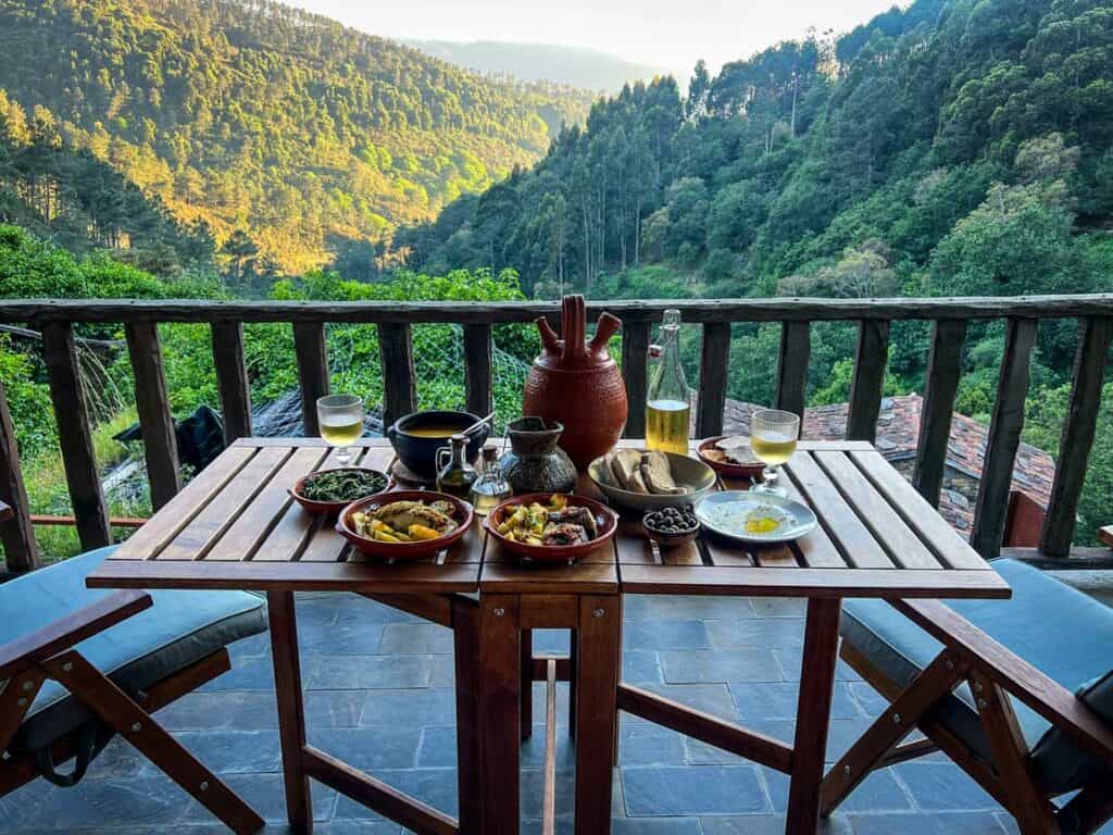 Cadeira balcony dinner Portugal