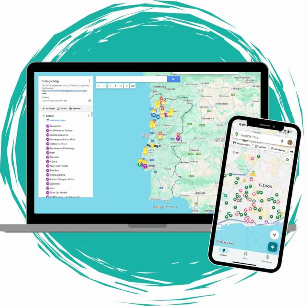 Portugal Google Maps